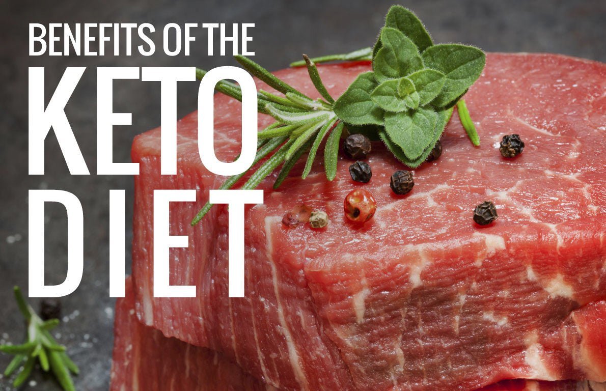 Raw steak and spinach for a keto diet