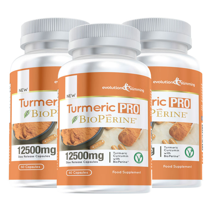 Turmeric Pro with BioPerine® 12,500mg 95% Curcuminoids