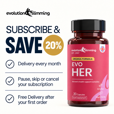 EvoHer Women's Health Capsules | Hormone Balance & Vitality Support