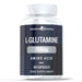 L-Glutamine 750mg - Pure Amino Acid Supplement for Muscle Recovery & Gut Health - Evolution Slimming