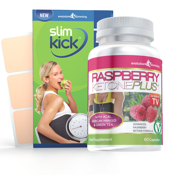 Raspberry Ketone Plus & Weight Loss Slimming Patch Pack