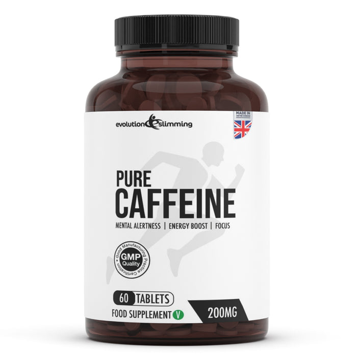 Pure Caffeine 200mg Tablets