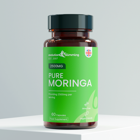 Pure Moringa 2500mg Capsules | Natural Energy & Wellness Support