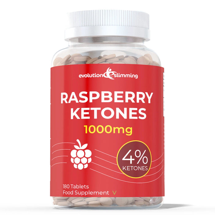 Raspberry Ketone 1000mg 4% Ketones - 6 Month Supply Evolution Slimming