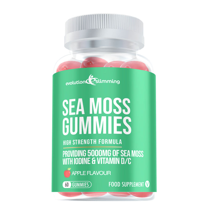 Sea Moss Gummies with Iodine, Vitamin C & Vitamin D -  Anti-Inflammatory & Immunity Support