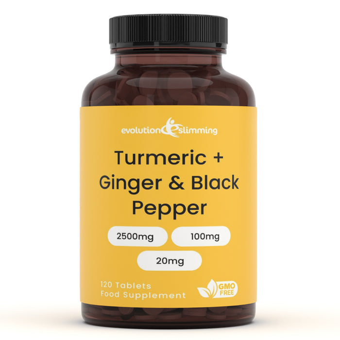 Turmeric + Ginger with Black Pepper Tablets