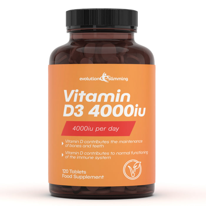 Vitamin D D3 4,000iu Super Strength Tablets