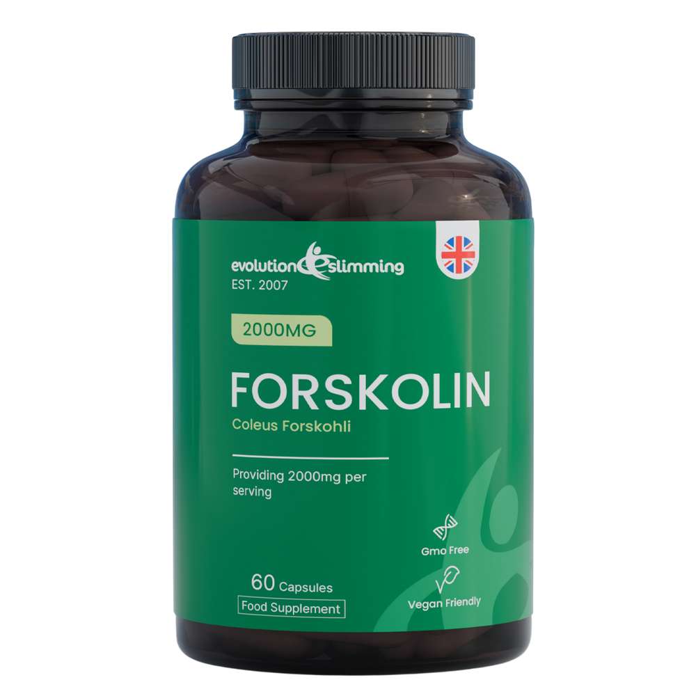 Cápsulas de Forskolina 2000 de doble potencia de 2000 mg