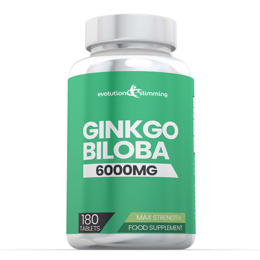 Ginkgo Biloba 6000mg High Strength - 6 month Supply