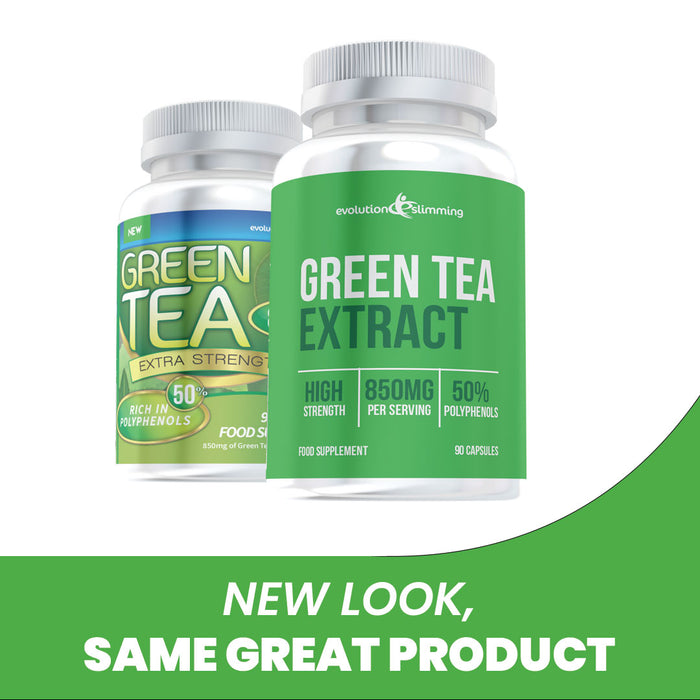Green Tea Extra Strength 850mg with 50% Polyphenols