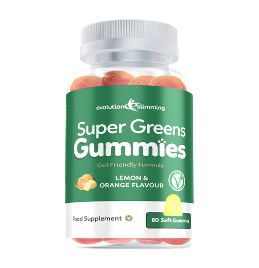 SuperGreen Cleanse Gummies with Chlorella, inulin & Bacillus Coagluans - Vegan Friendly