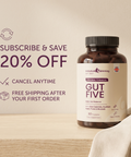 Gut Five subscribe and save 20 percent offer