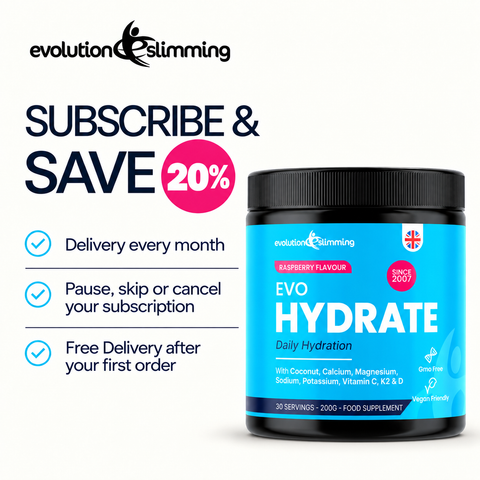 EVO Hydrate Raspberry Powder | Hydration Energy & Daily Support