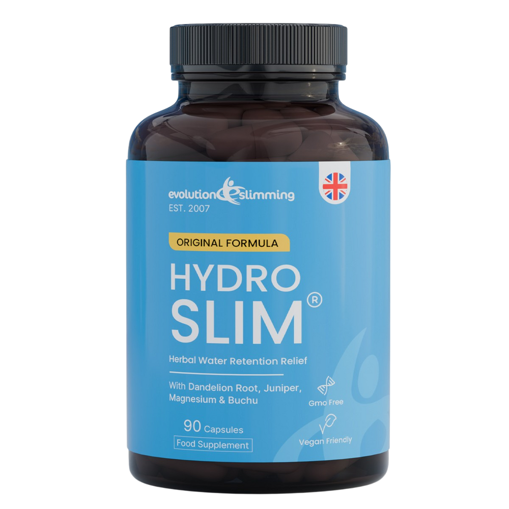 Cápsulas herbales HydroSlim® para el alivio de la retención de líquidos