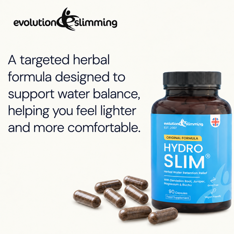 HydroSlim Water Retention Capsules | Fluid Balance & Daily Support