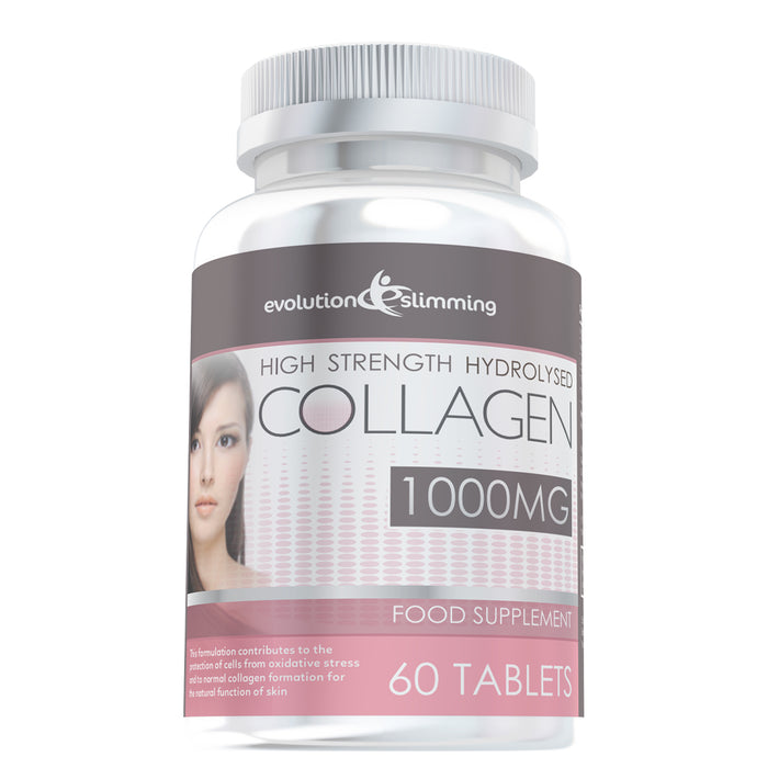 Hydrolysed Collagen High Strength 1,000mg for Hair, Skin & Nails + Vitamin C