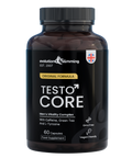TestoCore - 17 Ingredient Complex - Natural Booster For Men supplement packaging